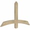 Ekena Millwork Bellingham Rough Sawn Timber Gable Bracket, Douglas Fir, 48"W x 28"H x 2"D x 4"F, 14/12 Pitch GBW048X28X0204BEL00RDF - alternate 3